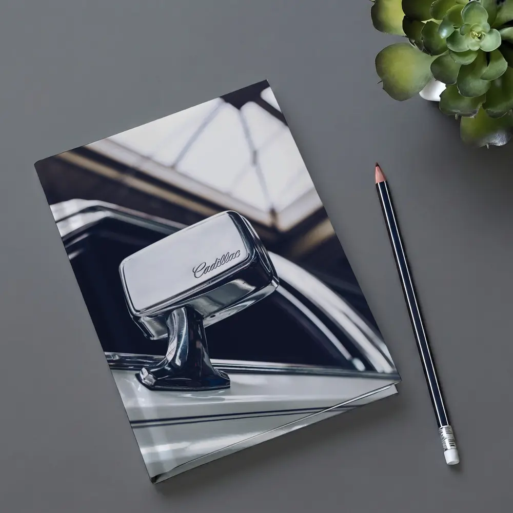 Cadillac Chrome Side Mirror Classic Car – Notebooks