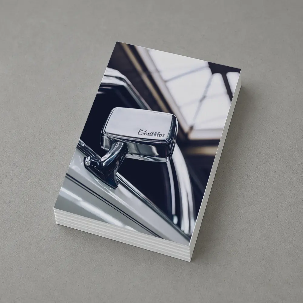 Cadillac Chrome Side Mirror Classic Car – Postcards