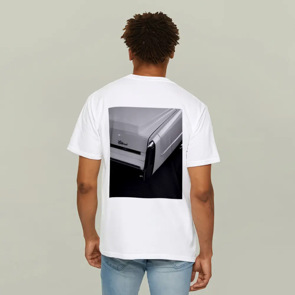 Cadillac Eldorado Classic Black White Close Up – T-Shirts