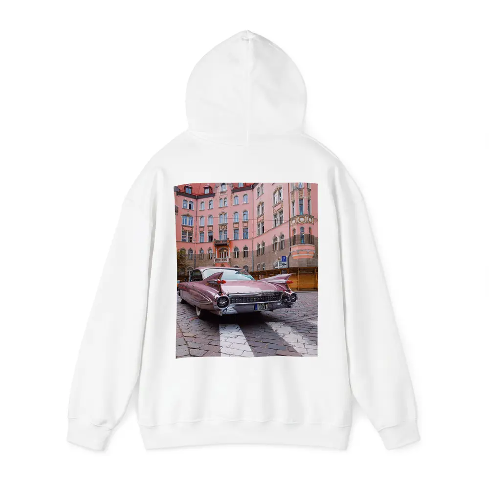 Classic Cadillac DeVille Pink European Street – Hoodies