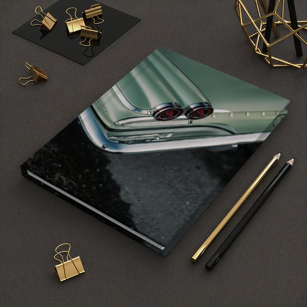 Classic Pontiac Tail Fins Mint Green Street – Notebooks