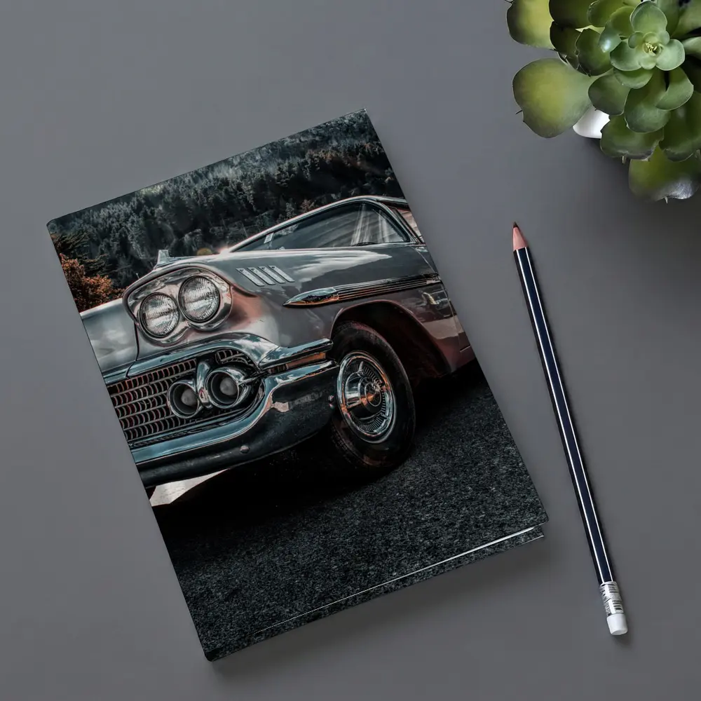 Chevrolet Impala Classic Chrome Mountain Forest – Notebooks