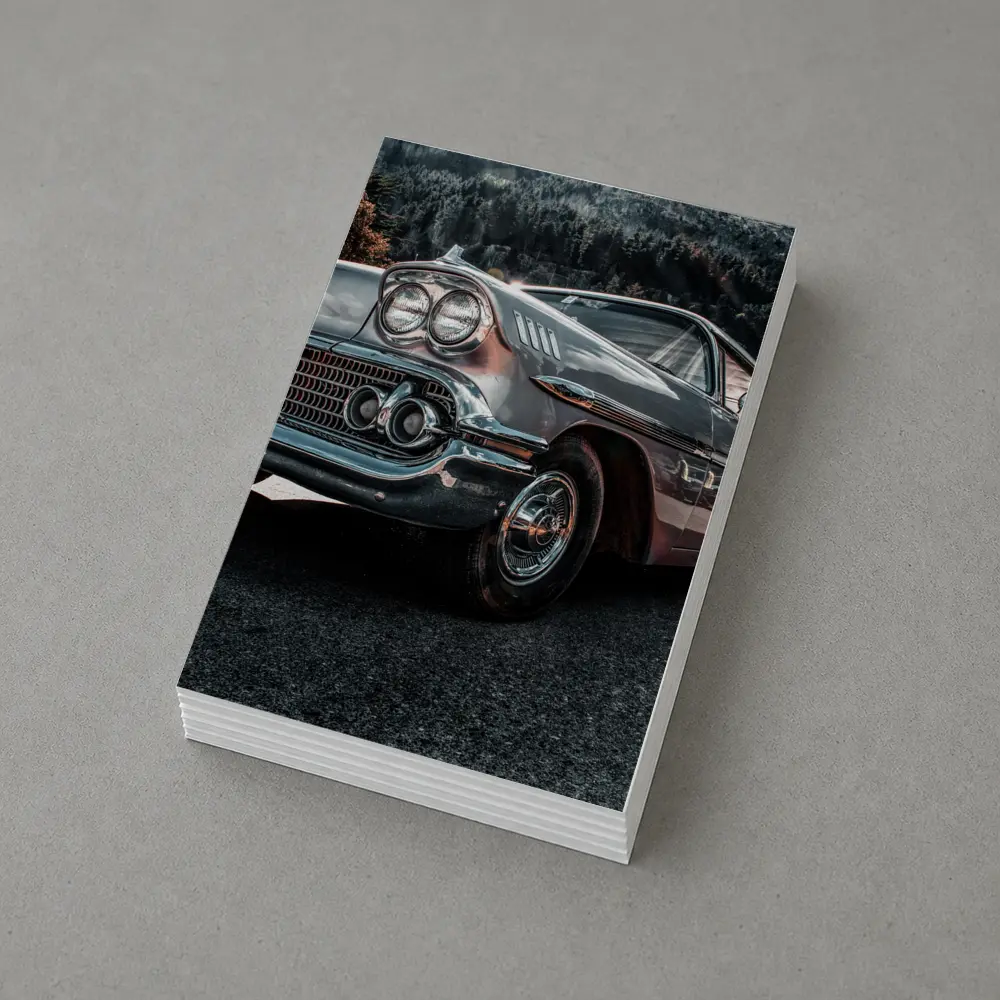 Chevrolet Impala Classic Chrome Mountain Forest – Postcards