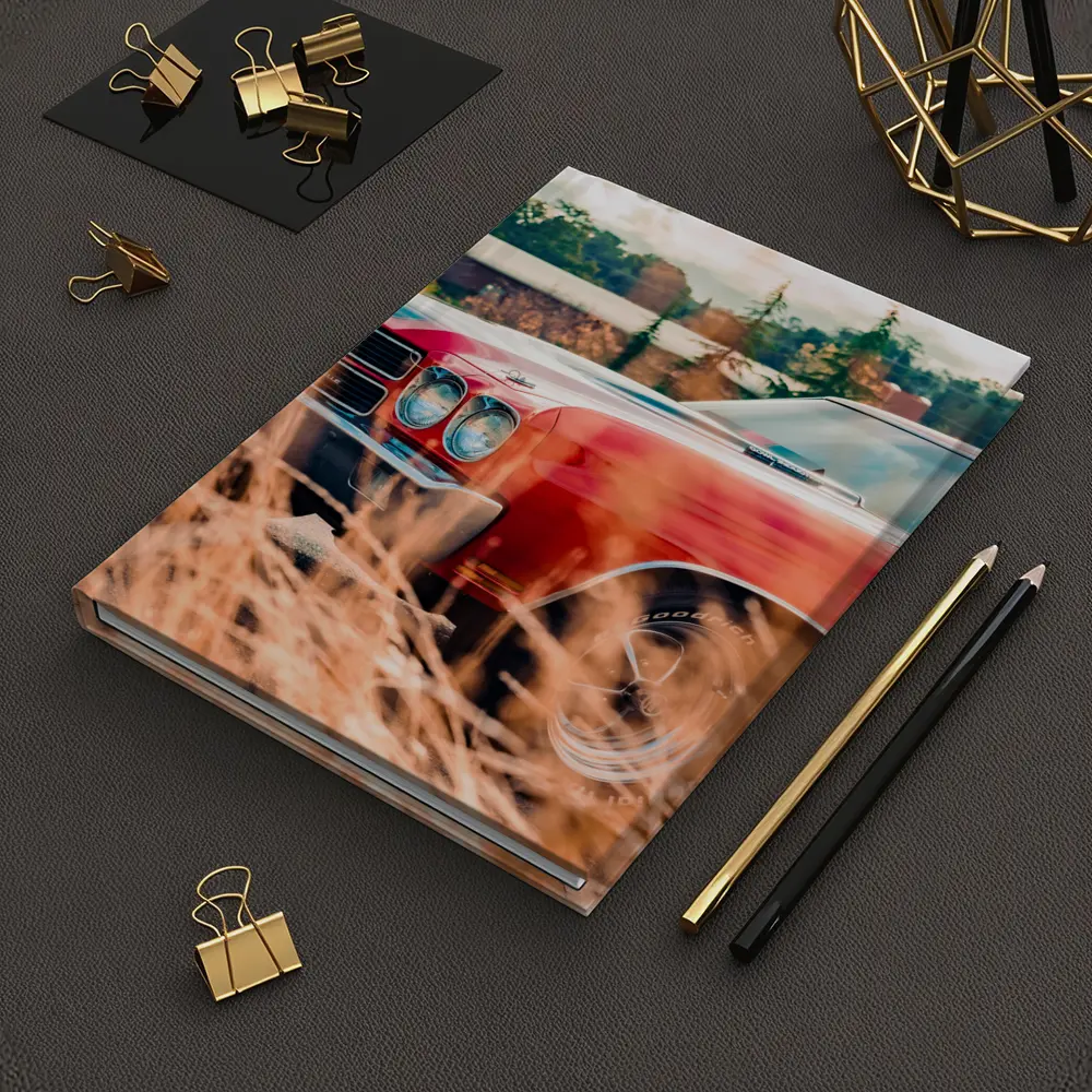 Chevrolet Chevelle SS Red Muscle Car – Notebooks