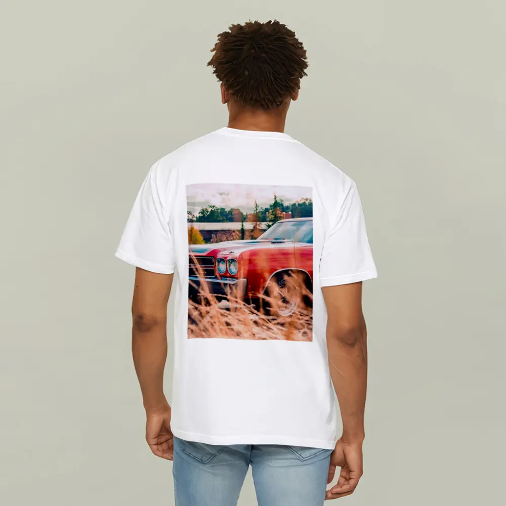 Chevrolet Chevelle SS Red Muscle Car – T-Shirts