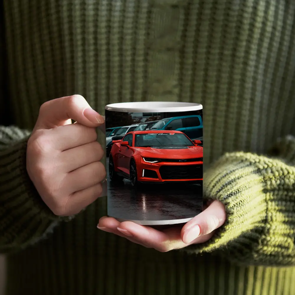 Chevrolet Camaro ZL1 Wet Parking Lot – Mugs