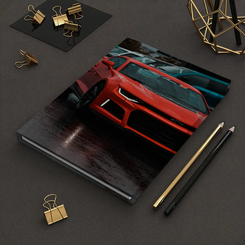Chevrolet Camaro ZL1 Wet Parking Lot – Notebooks
