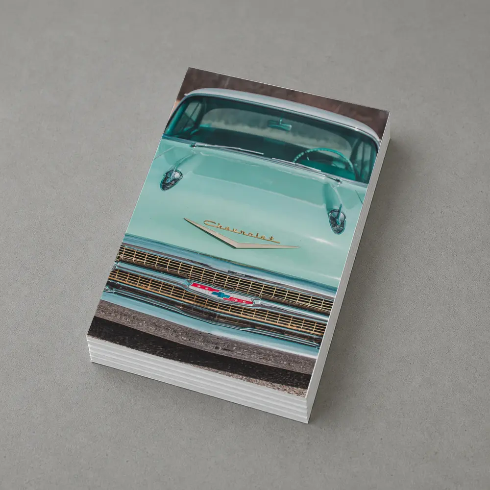 1957 Chevrolet Bel Air Front View Road – Postcards