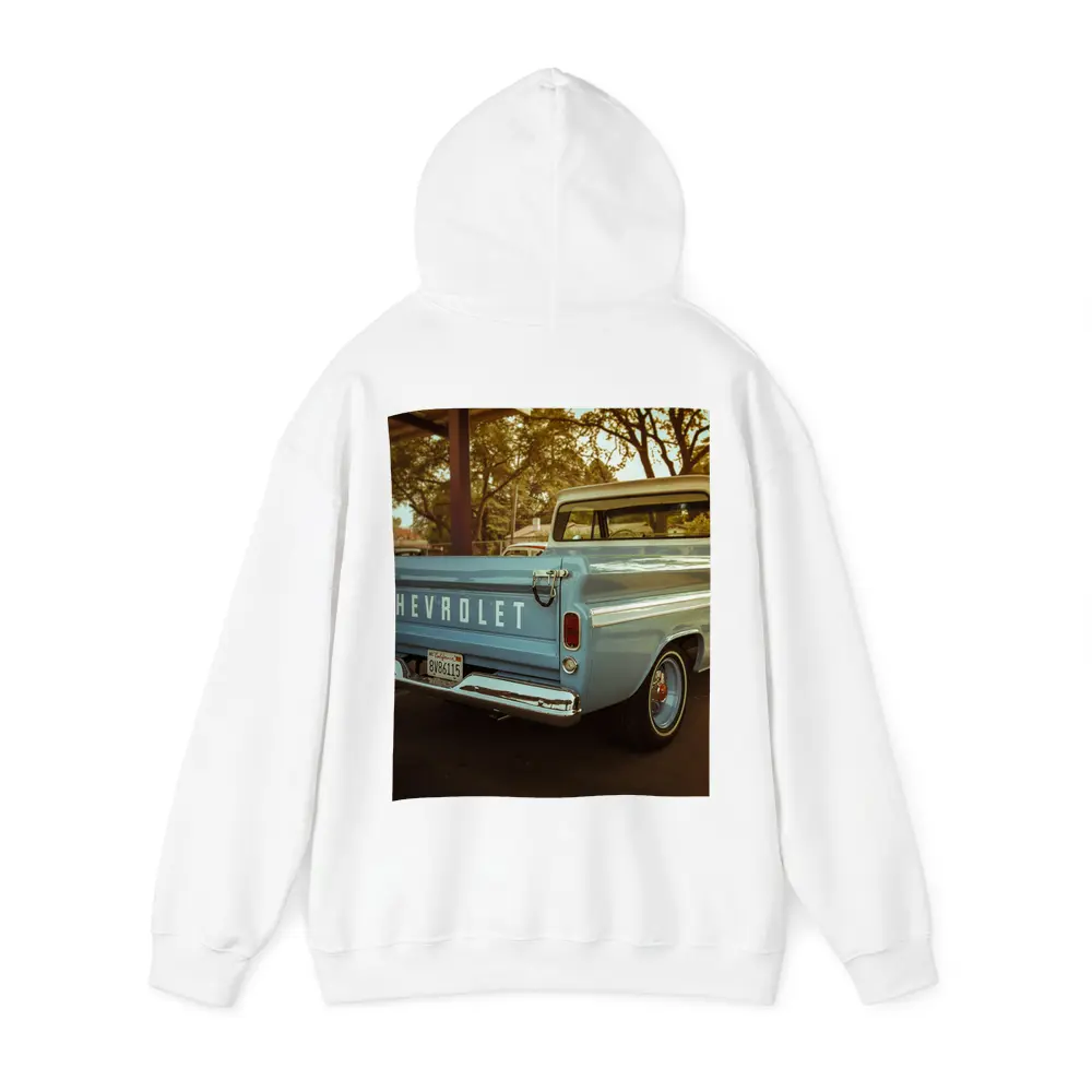 Classic Chevrolet Pickup Truck Parking Lot – Hoodies