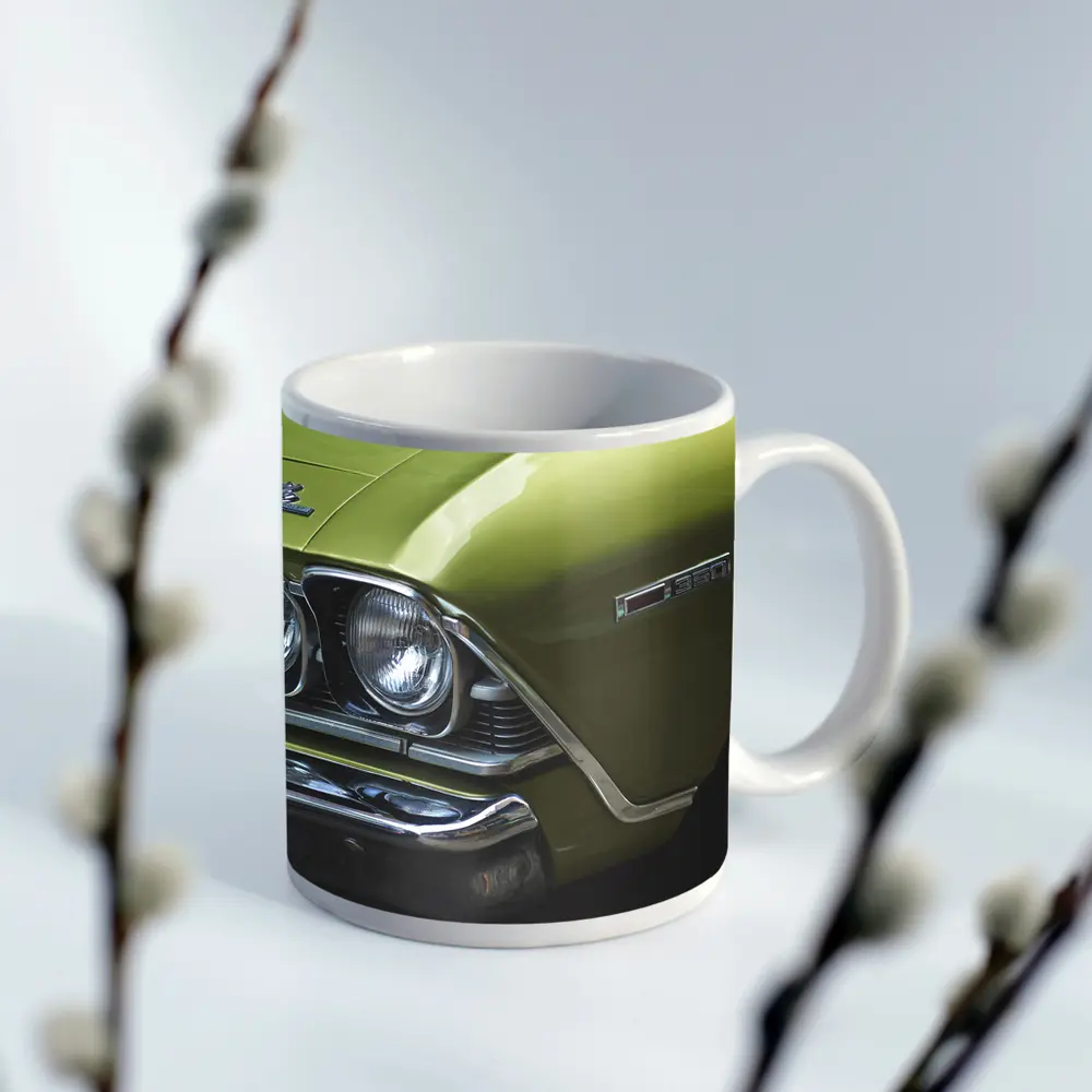 Chevrolet Chevelle Classic Muscle Car Green – Mugs