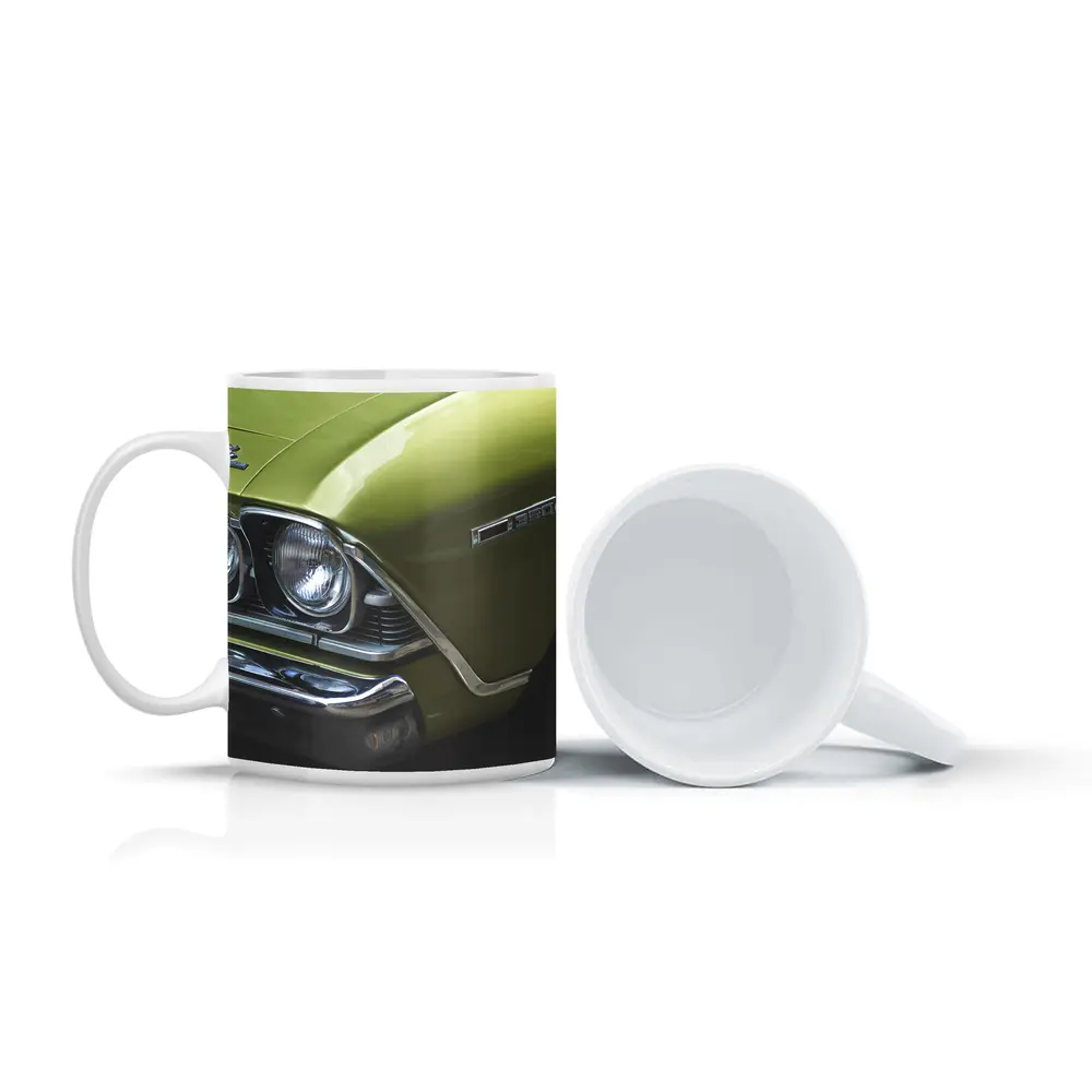 Chevrolet Chevelle Classic Muscle Car Green – Mugs