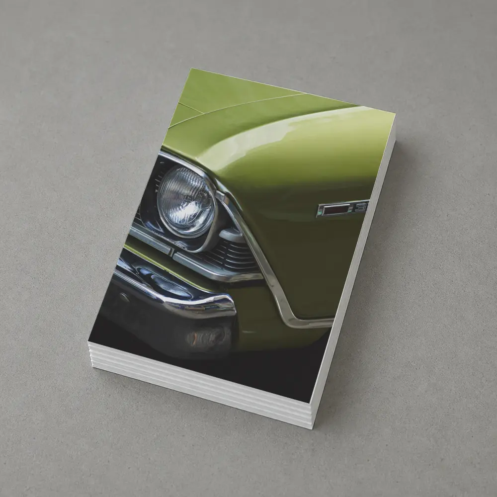 Chevrolet Chevelle Classic Muscle Car Green – Postcards