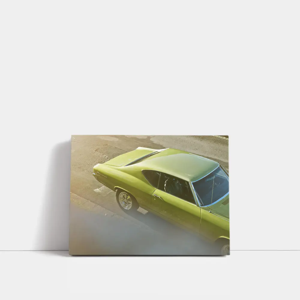 Chevrolet Chevelle Muscle Car Street Shot – Wall Art