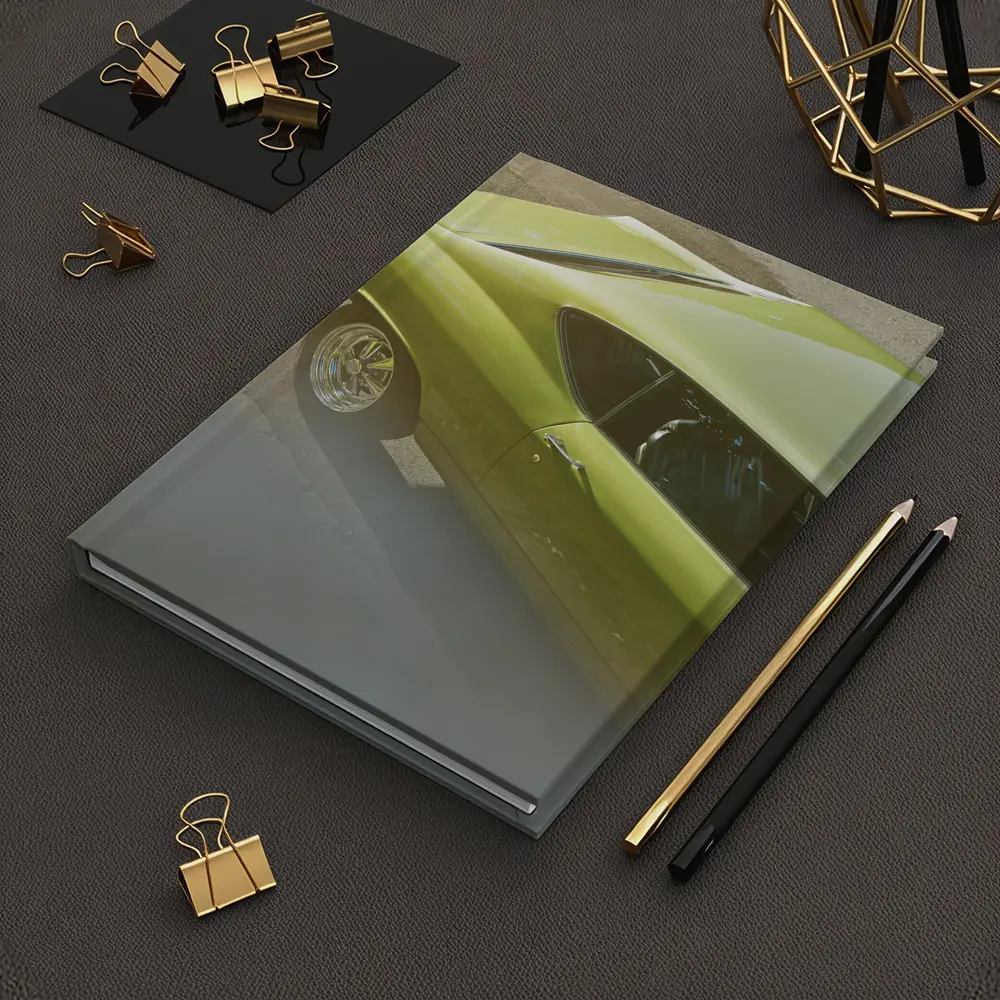 Chevrolet Chevelle Muscle Car Street Shot – Notebooks