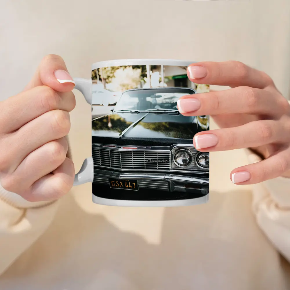 Classic Chevrolet Impala Black Parking Lot – Mugs