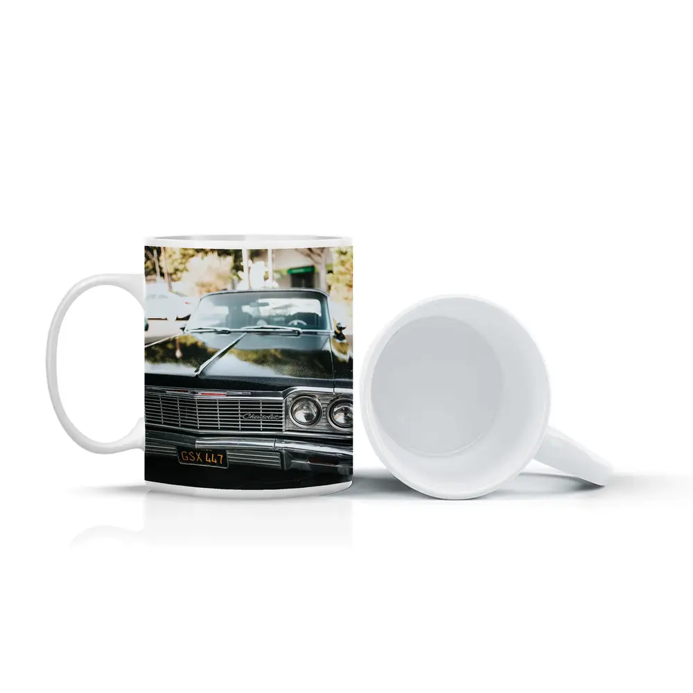 Classic Chevrolet Impala Black Parking Lot – Mugs