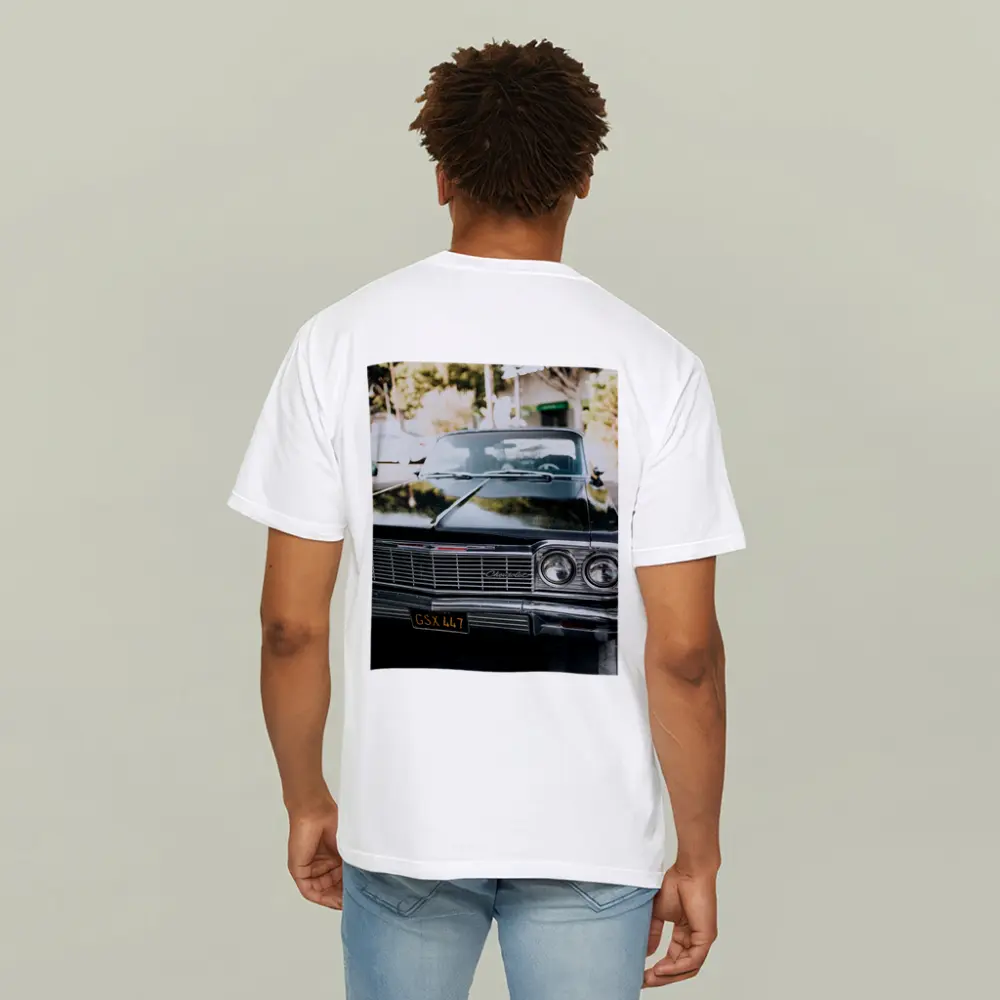 Classic Chevrolet Impala Black Parking Lot – T-Shirts