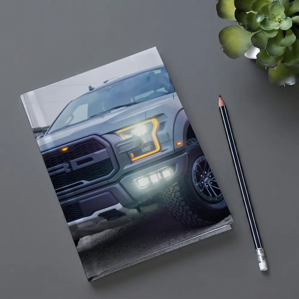 Ford F-Series Raptor Truck Urban Setting – Notebooks
