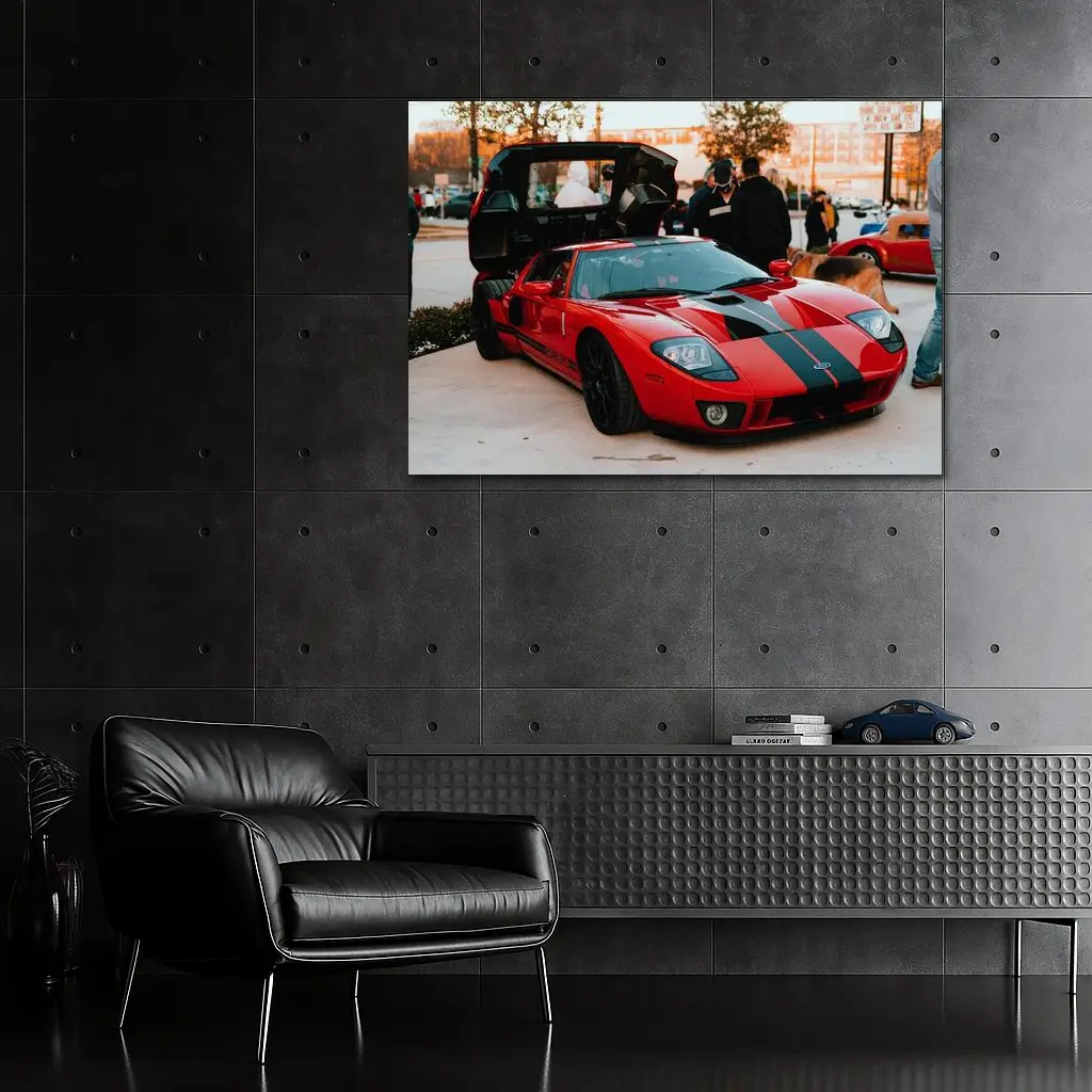 Ford GT Red – Wall Art