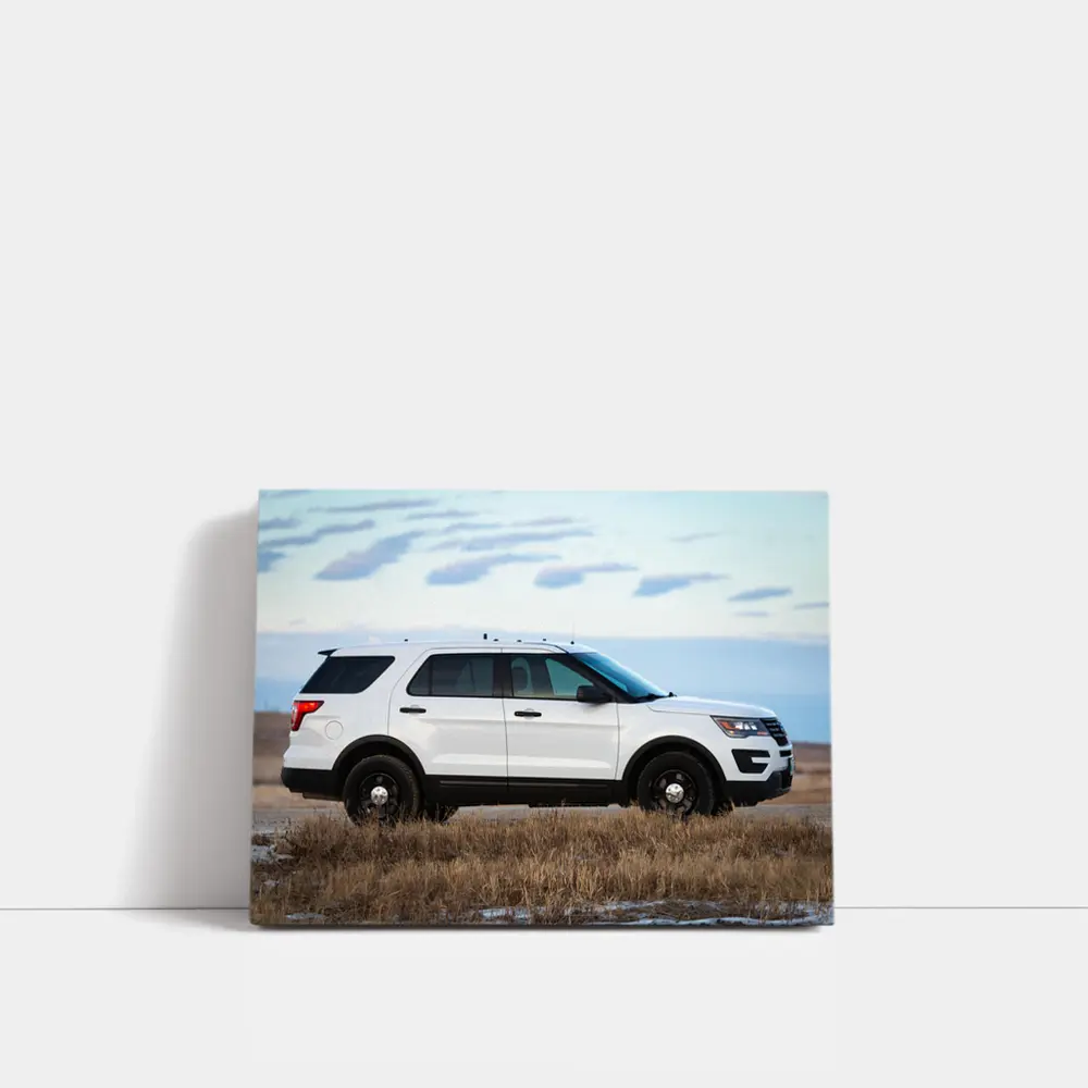 Ford Explorer Police Interceptor Open Plains – Wall Art