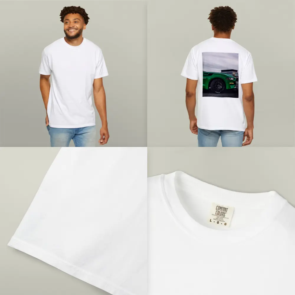 Ford Mustang Green Boss 302 Overcast Sky – T-Shirts