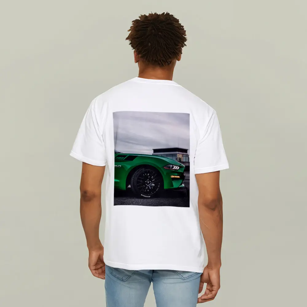 Ford Mustang Green Boss 302 Overcast Sky – T-Shirts