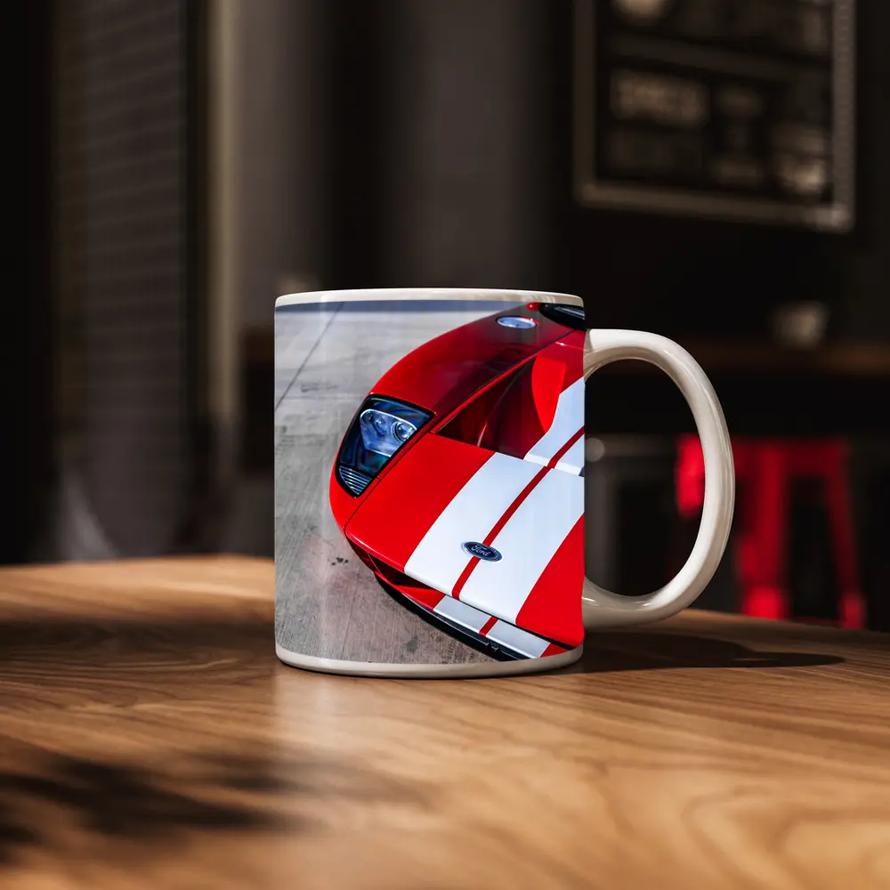 Red Ford GT front 2021 – Mugs