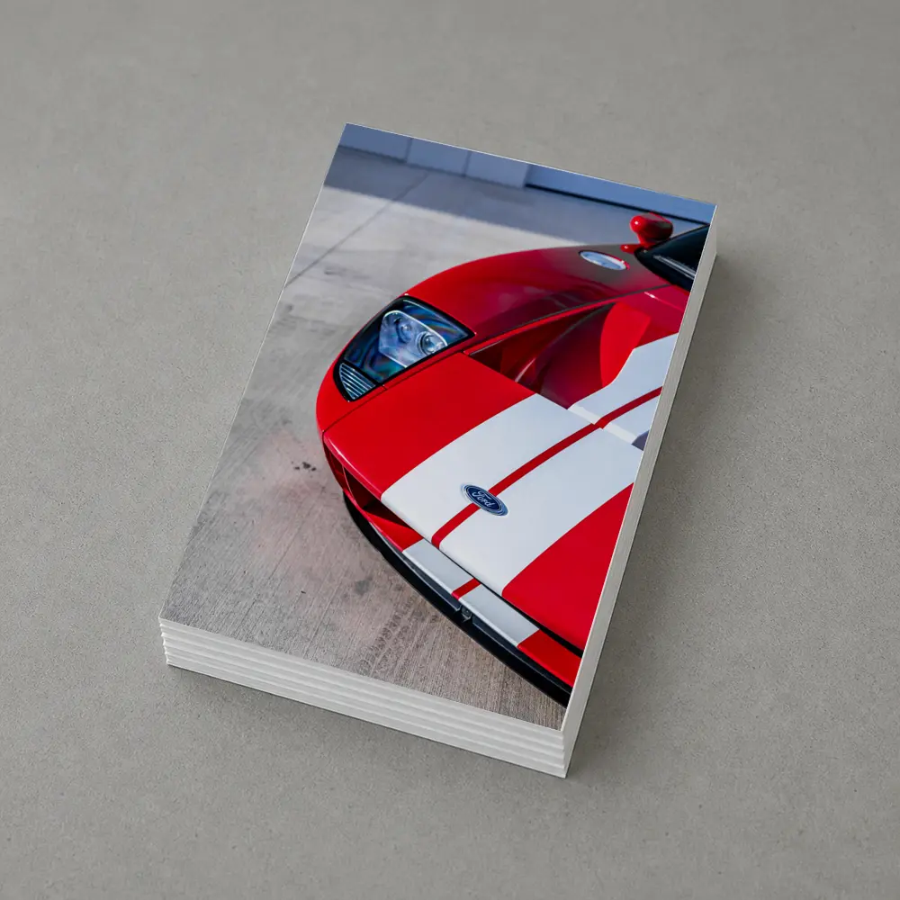 Red Ford GT front 2021 – Postcards