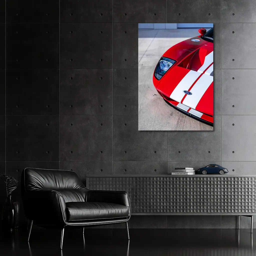 Red Ford GT front 2021 – Wall Art