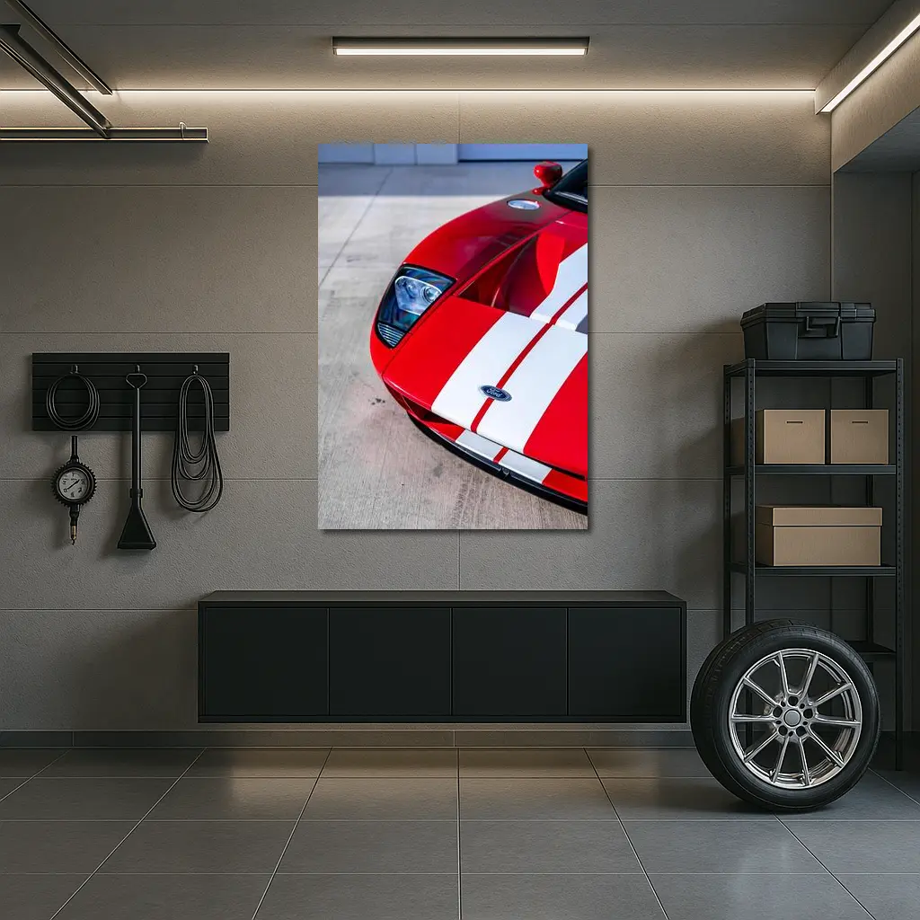 Red Ford GT front 2021 – Wall Art