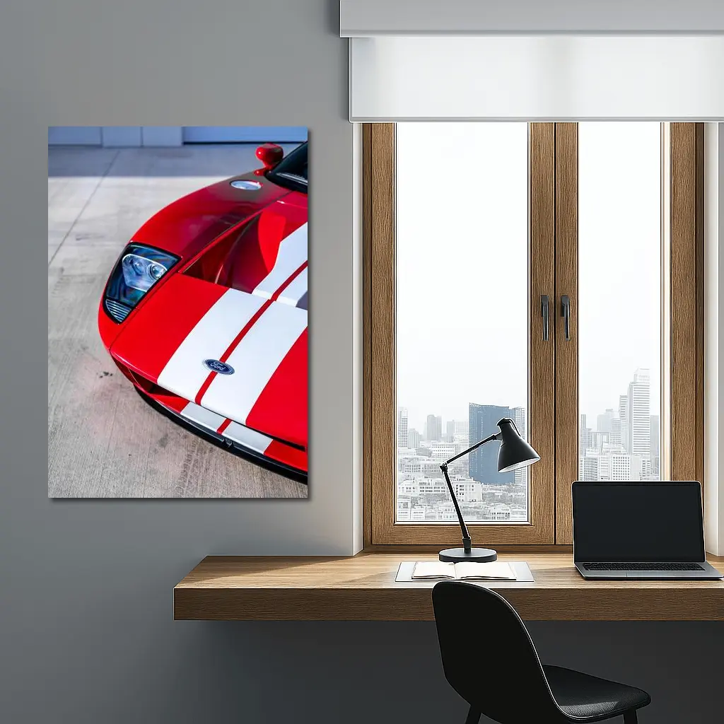 Red Ford GT front 2021 – Wall Art