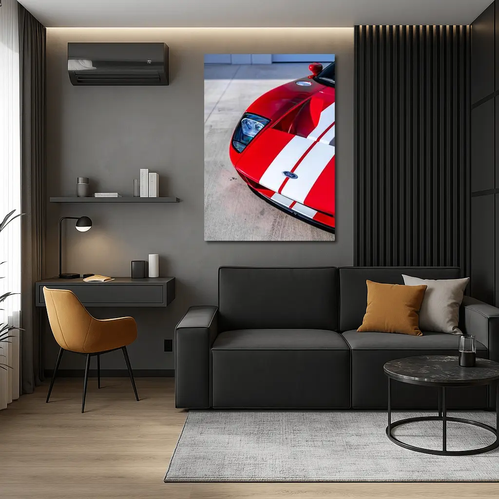 Red Ford GT front 2021 – Wall Art