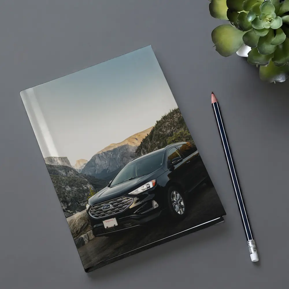 Ford Edge Black SUV Mountain Valley View – Notebooks
