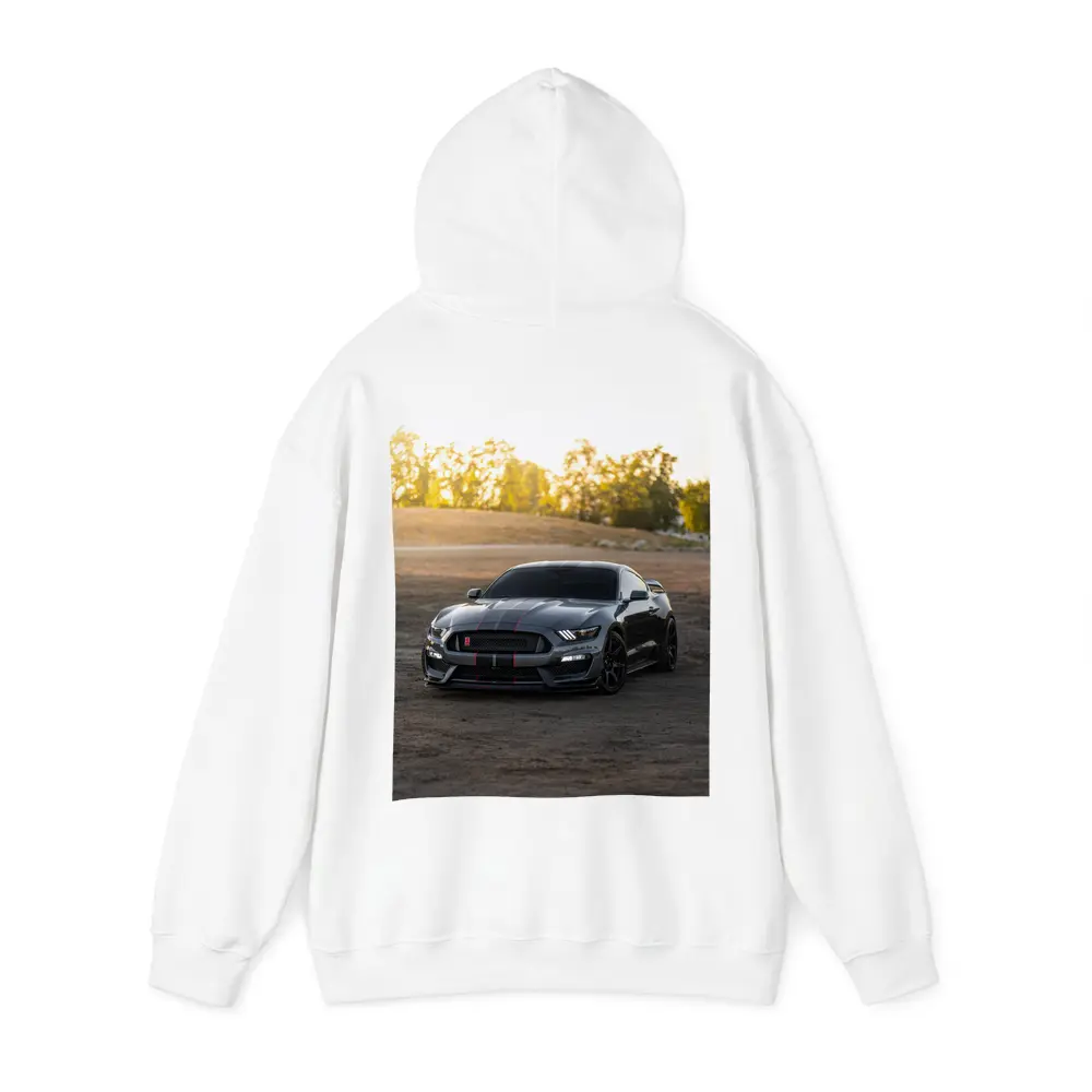 Ford Mustang Shelby GT350 Dirt Road Sunset – Hoodies
