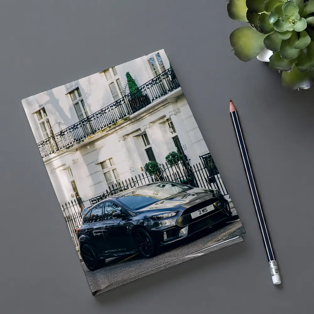 Ford Focus RS Black London Street – Notebooks