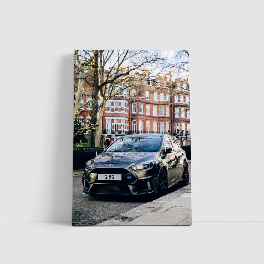 Ford Focus RS Black London Street – Wall Art