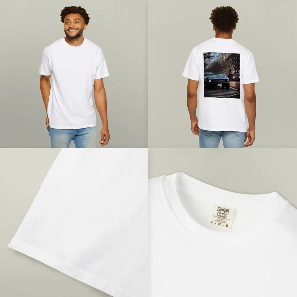 Black Ford Mustang Classic City Street – T-Shirts