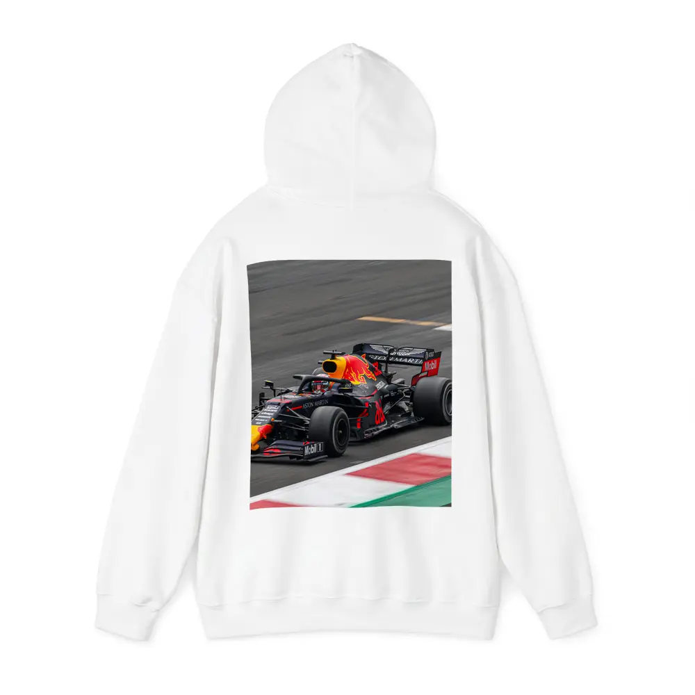 Red Bull Racing Formula One Car On Track – Hoodies