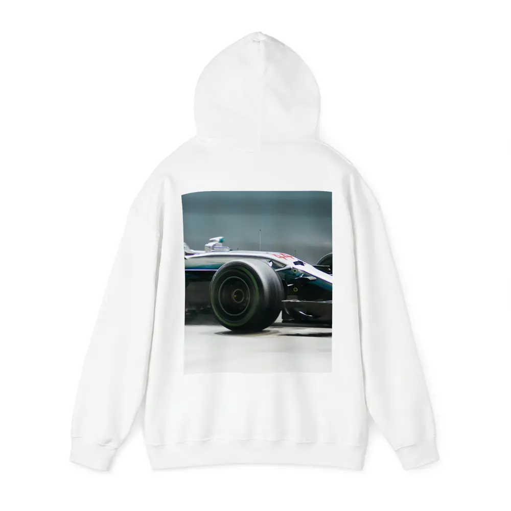 Mercedes AMG F1 Car Racing Night Track – Hoodies