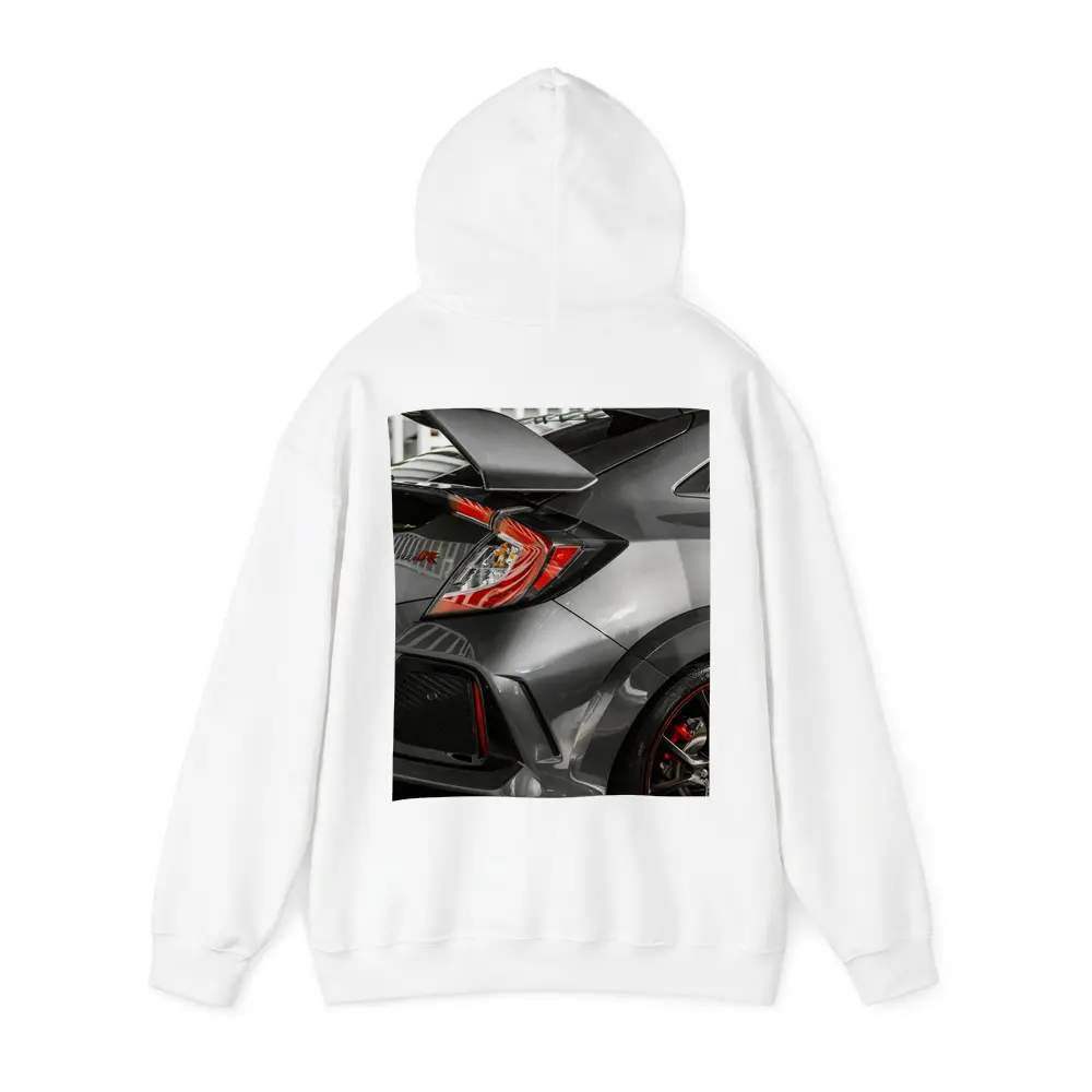 Honda Civic Type R Gray Rear Close Up – Hoodies