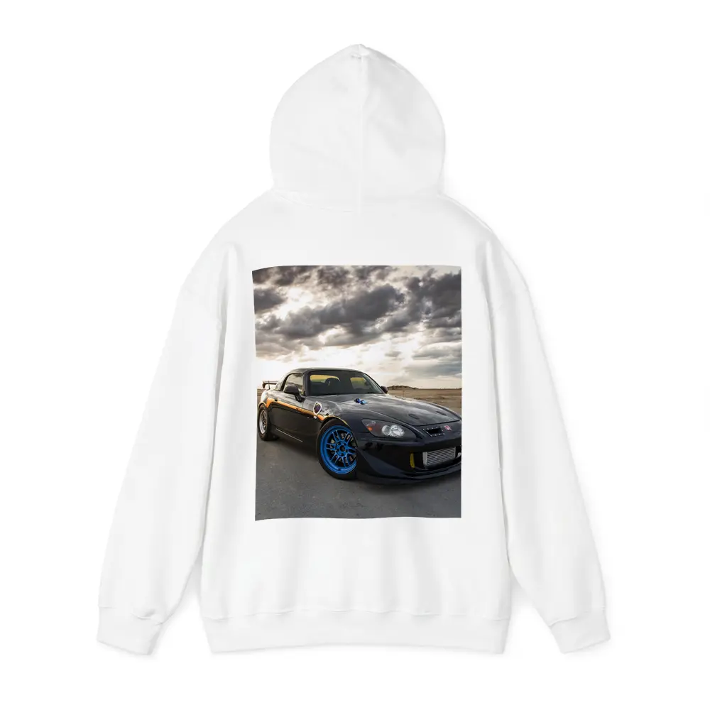 Honda S2000 Black Sports Car Dramatic Sky – Hoodies