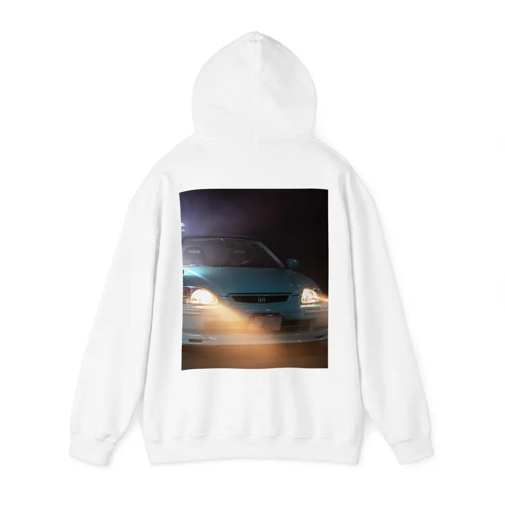 Honda Civic EK Teal Garage Night Lights – Hoodies