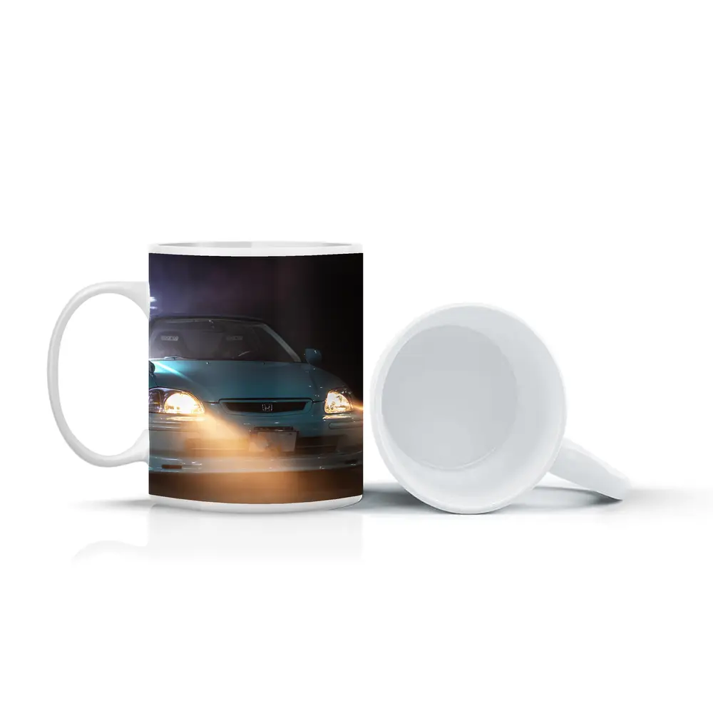 Honda Civic EK Teal Garage Night Lights – Mugs