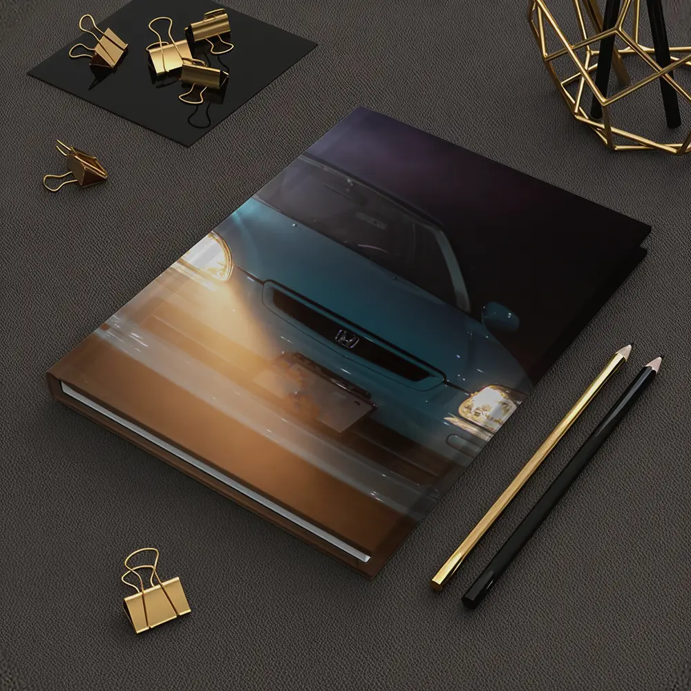 Honda Civic EK Teal Garage Night Lights – Notebooks