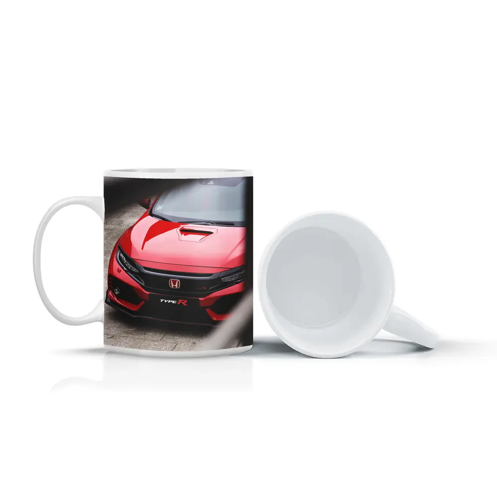 Honda Civic Type R Red Front View – Mugs