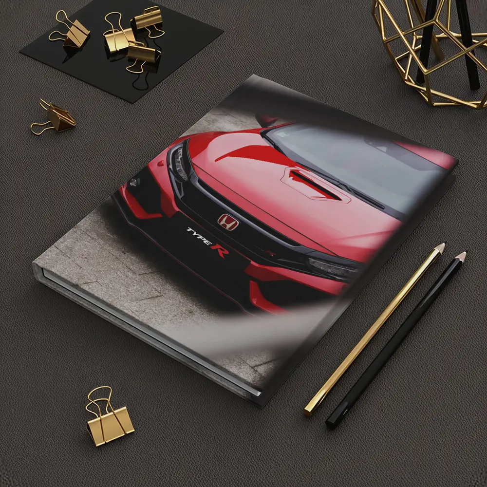 Honda Civic Type R Red Front View – Notebooks