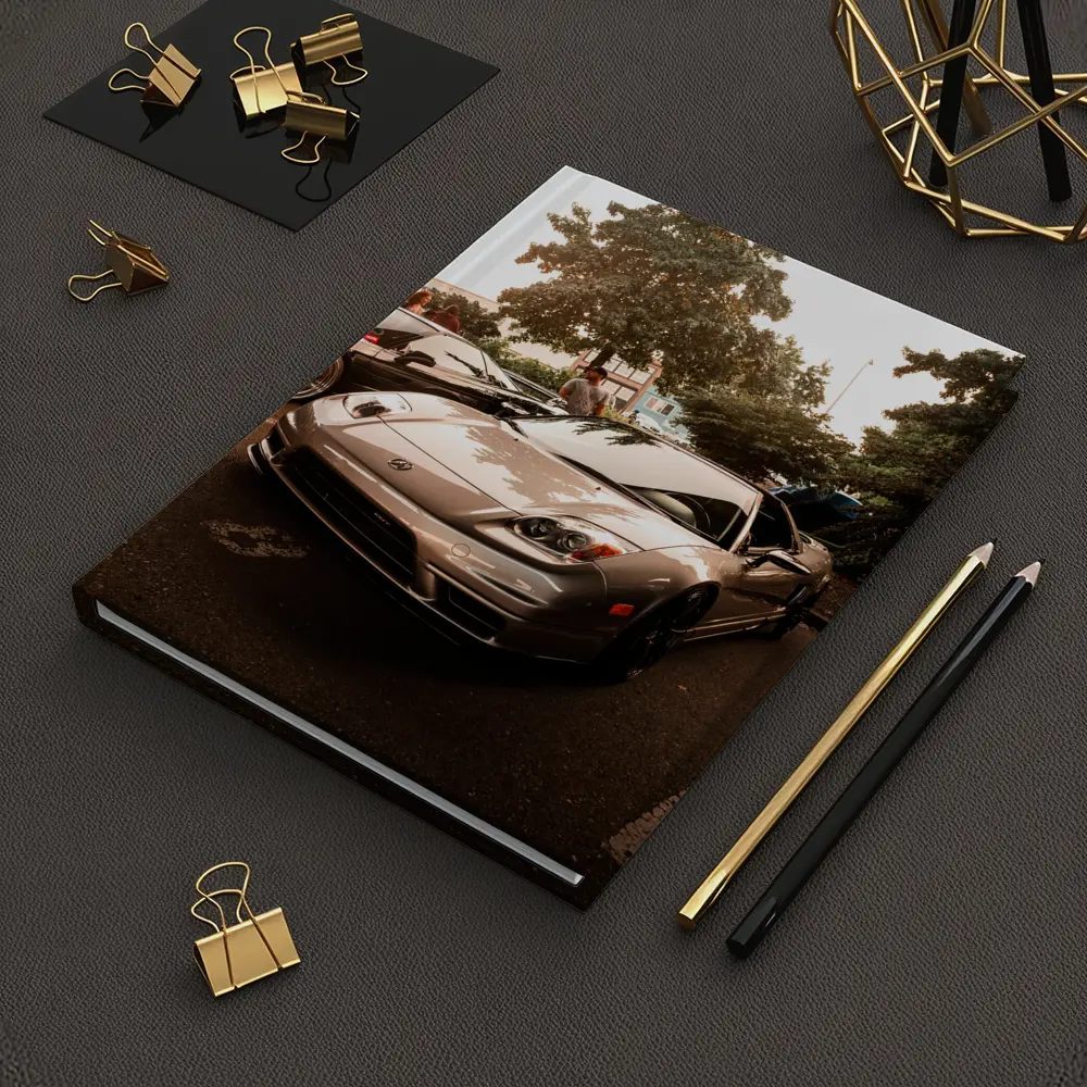 Acura NSX Silver Sports Car Parking Lot – Notebooks