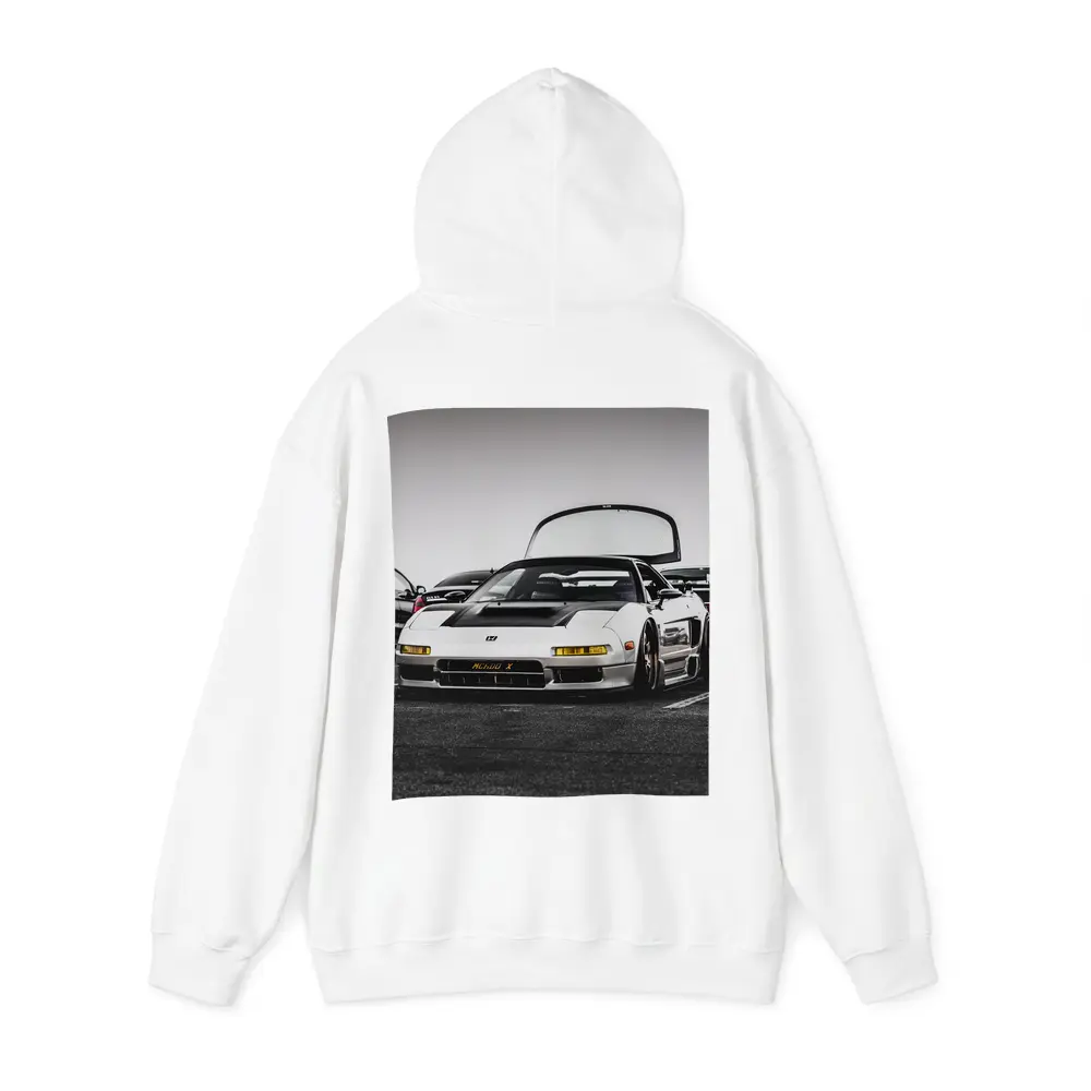 Acura NSX White Wide Body Car Meet – Hoodies
