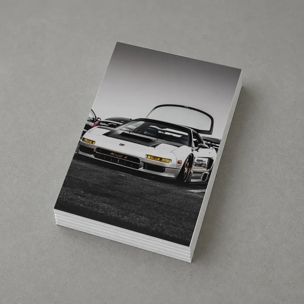 Acura NSX White Wide Body Car Meet – Postcards