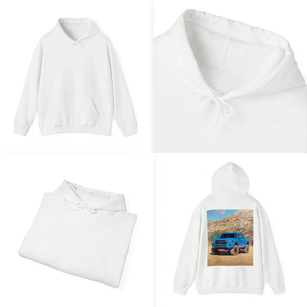 Toyota Tacoma TRD Blue Truck Dirt Trail – Hoodies